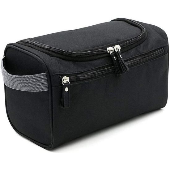 Grand Sac De Toilette En Faux Cuir Haryali London - Dimensions 18x25x15cm (LxHxP), Idéal Voyage, Rasage, Cosmétiques