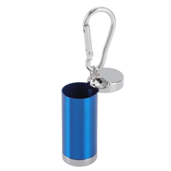 Cendrier de poche personnalisable ® avec porte-clés mousqueton