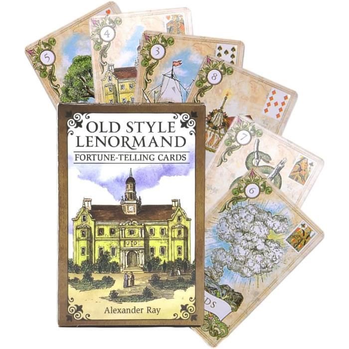 Jeu Tarot Oracle 40 Cartes - Guide Débutant - Outil Spirituel Divination - Cadeau Mystique Apprentissage Tarot Facile