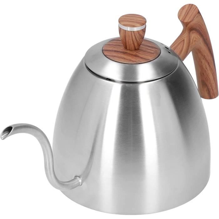 Bouilloire en acier inoxydable 1 L pour la cuisine en plein Bouilloire en acier inoxydable 1 L pour la cuisine en plein
