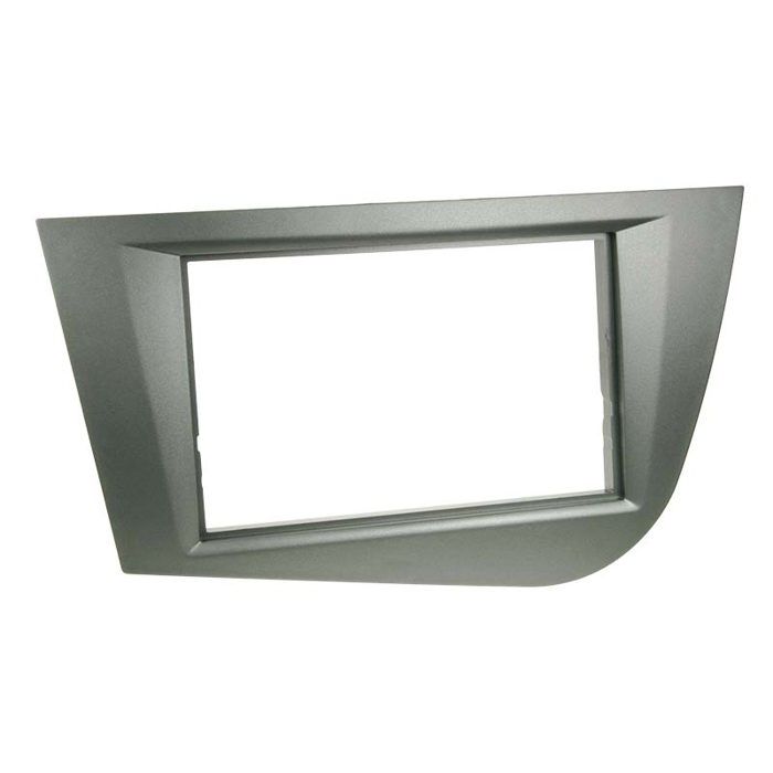 Adaptateur de façade 2-DIN Seat Leon 2005 - 2009 anthracite