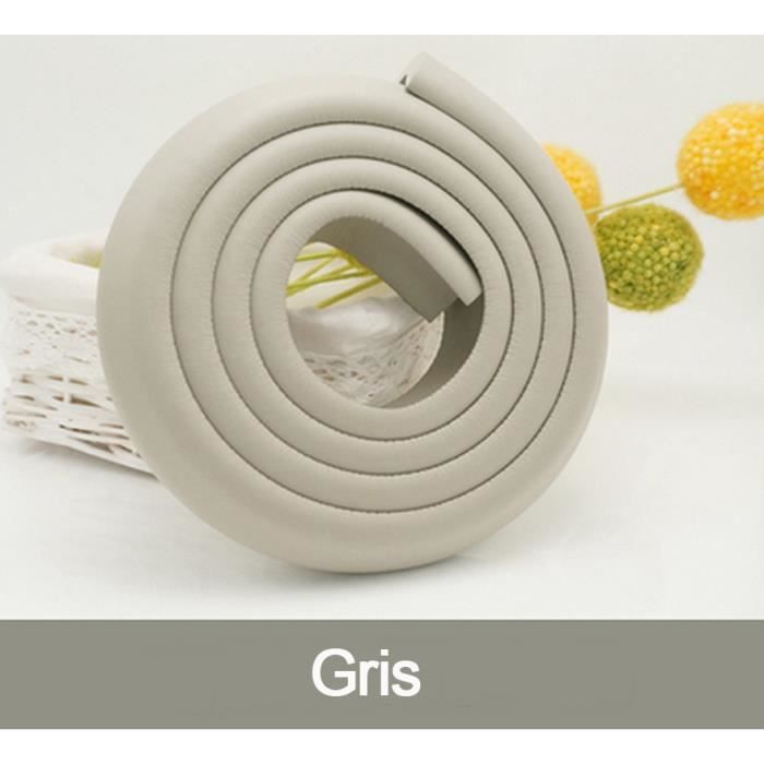 Rouleau Mousse Anti Choc -- protéger bébé en couleur Gris