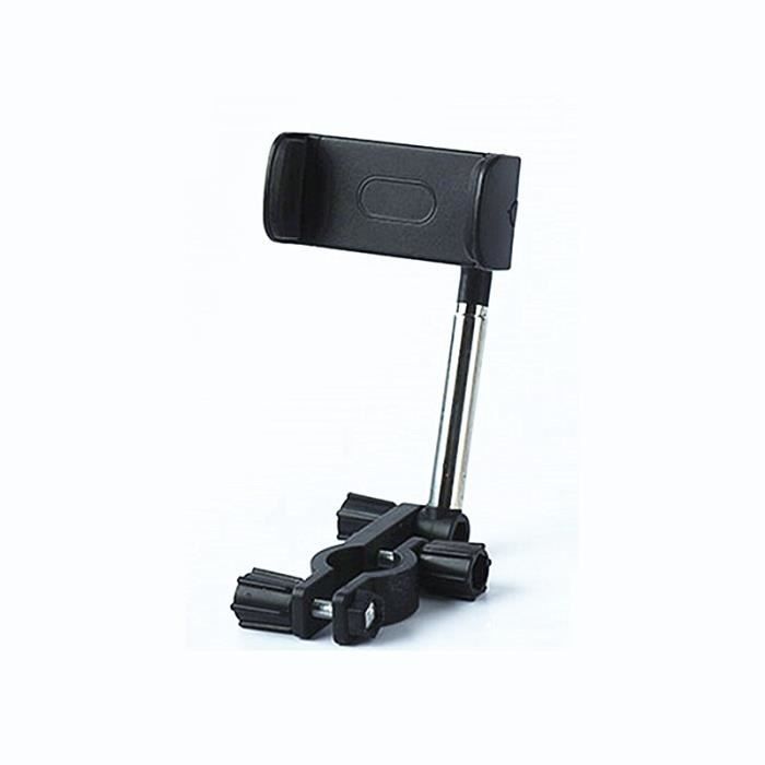 Support de téléphone portable de voiture, type de boucle de rétroviseur, Support de navigateur, Support de voitur - Black - JEFF1744