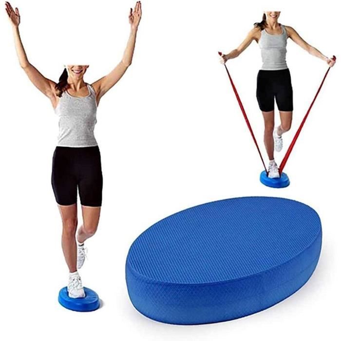 pis d'équilibre-Coussin d'équilibre-Balance Pad - Mobilité, équilibre, rééducation + Fitness, Yoga Pilates - Idéal débutants Pe 1477