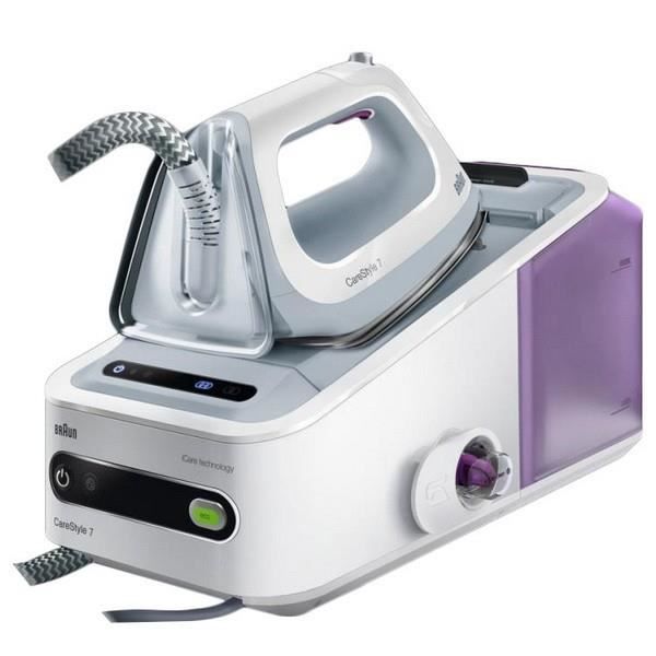 Fer à repasser générateur de vapeur Braun IS7144 2 L 125 g/min 2400W Blanc Violet