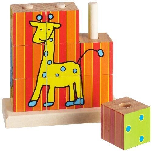 EICHHORN - PUZZLE EN BOIS 9 PLUG CUBE AVEC 4 TH…