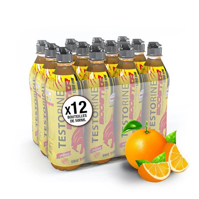Eric Favre - Boisson testorine - Endurance & Performance - Orange - Pack de 12 unités