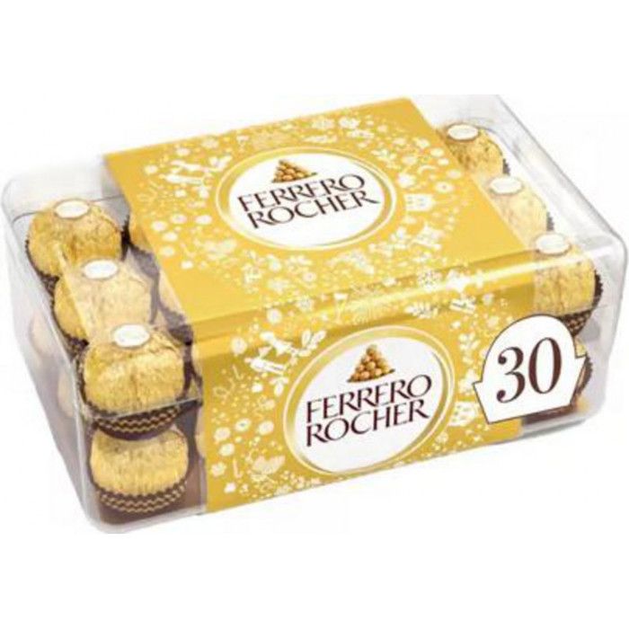 30 Ferrero Rocher Collection chocolat truffes