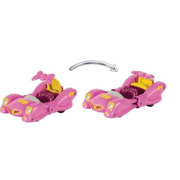 MICKEY & SES AMIS TOP DEPART Véhicule transformable Minnie + figurine