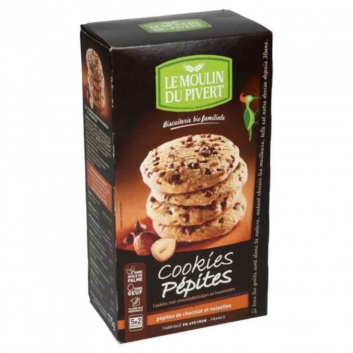 Cookies aux pépites de chocolat 175gr