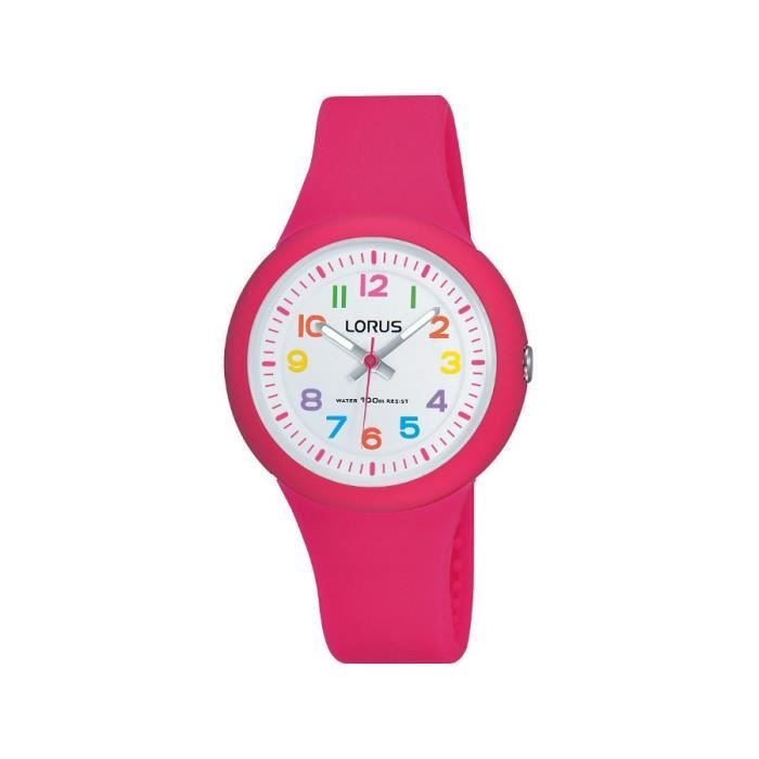 Montre Enfant LORUS modèle KIDS Rose - RRX49EX9