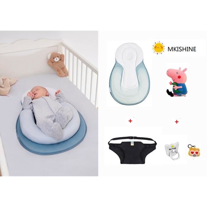 Réducteur de lit doux pour bébé,réducteur Lit bébé, Baby Nest cocoon pour nouveau-né Support Ergonomique Réducteur nouveau-né