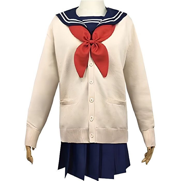 Déguisement Combinaison 4 pcs Amine My Hero Academia Himiko Toga Adulte Cosplay Costume