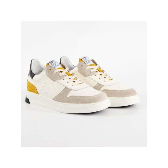 Basket Schmoove Style suede Blanc