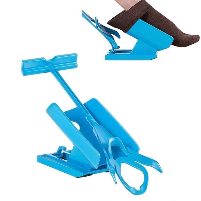 Enfile Bas et chaussettes Aide à mettre Chaussettes on off Sock Slider Kit Chaussette Slider Pas de flexion Stretching Blessures