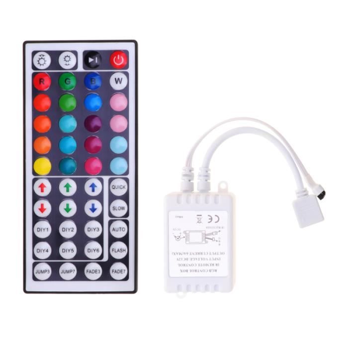 Contrôleur LED 1Pc infrarouge professionnel à 44 boutons pour une utilisation domestique de BOITIER PC - PANNEAUX LATERAUX