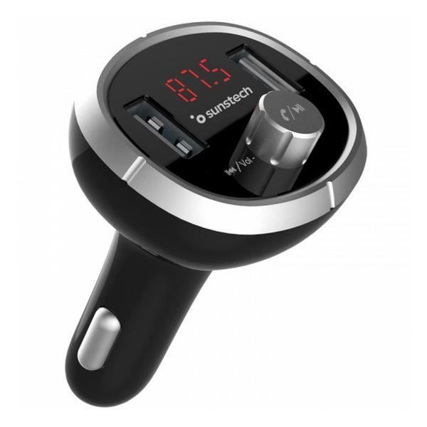 Lecteur MP3 et émetteur FM Bluetooth pour voiture Sunstech FMT400BT Radio FM Noi