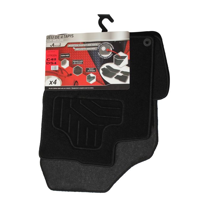 CHOLLET 4 TAPIS CITROËN C4 II/DS4 DE 04/2011 A 07/2015 - 19723