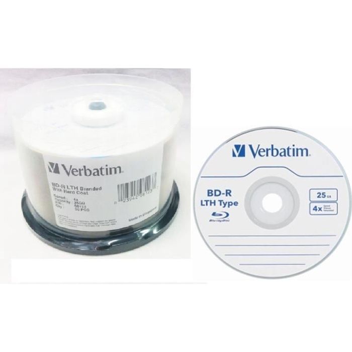 VERBATIM 50 Blu-ray