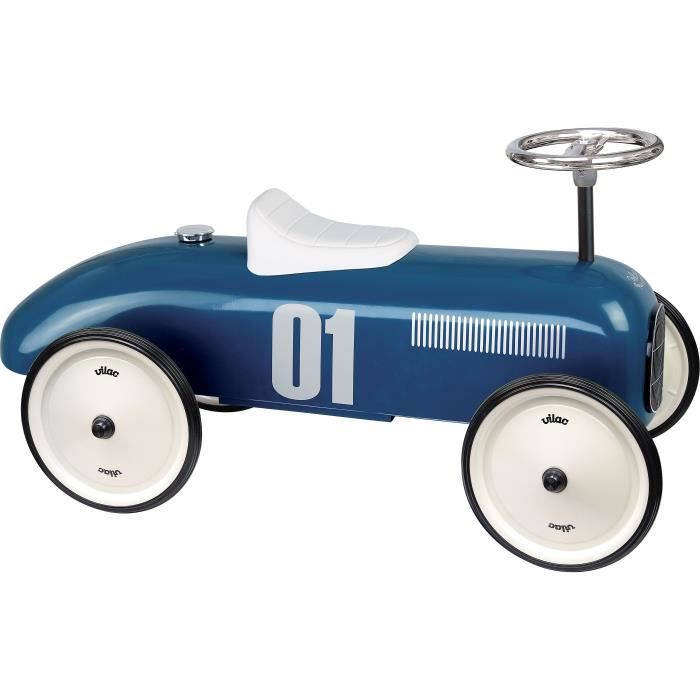 VILAC - Porteur voiture vintage bleu pétrole
