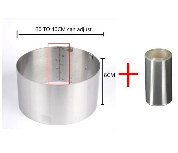 Anneau à Gateau, Mousse En Acier Inoxydable, Anneau à Gateau En Acier
