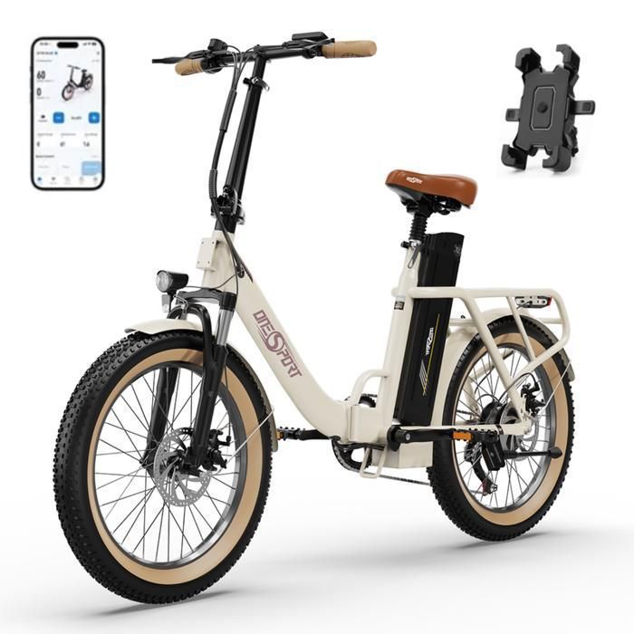 ONESPORT OT16 - Vélo Électrique Pliable 20\