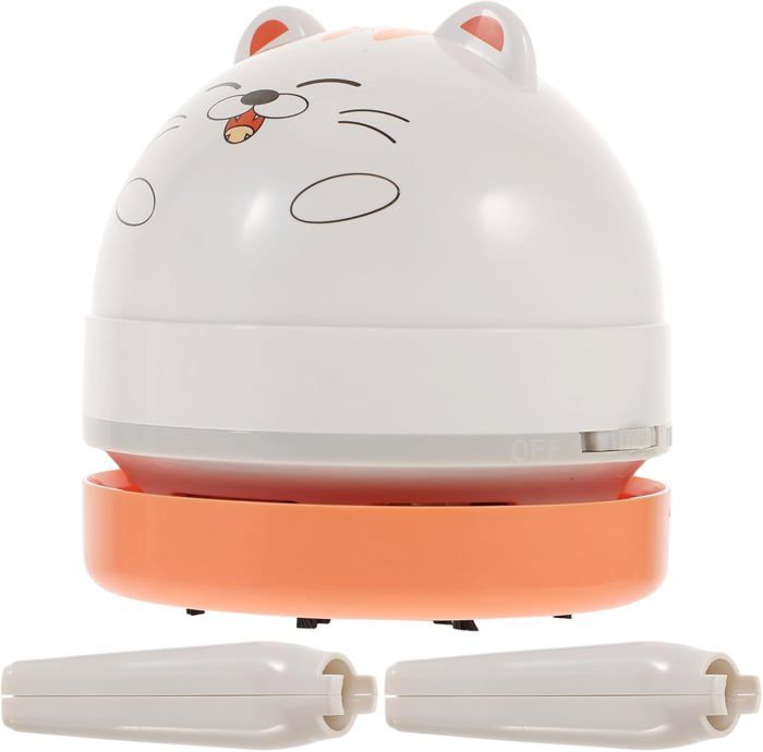 Réveil Chat Mignon En Silicone – Horloge De Chevet Silencieuse, Veilleuse LED, Sans Pile (pile AA Non Incluse)