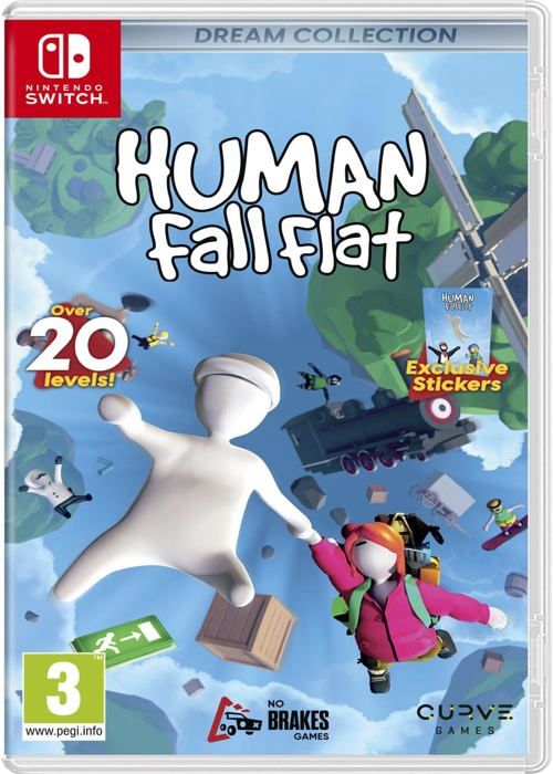 Jeu Vidéo Human Fall Flat Dream Collection Aventure Nintendo Switch PEGI 3+