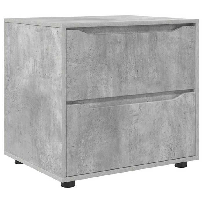 [6512828]Armoire polyvalente - Buffet bahut - armoire à livres Armoire de rangement Gris béton 60x48x57 cm Poids:21.4 Kg