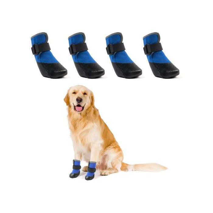 pcs Chaussure Chien Bitume Bottes et Chaussons pour Chiens Imperméable Chaussette Chien Chaleur Protection Patte/Coussinet