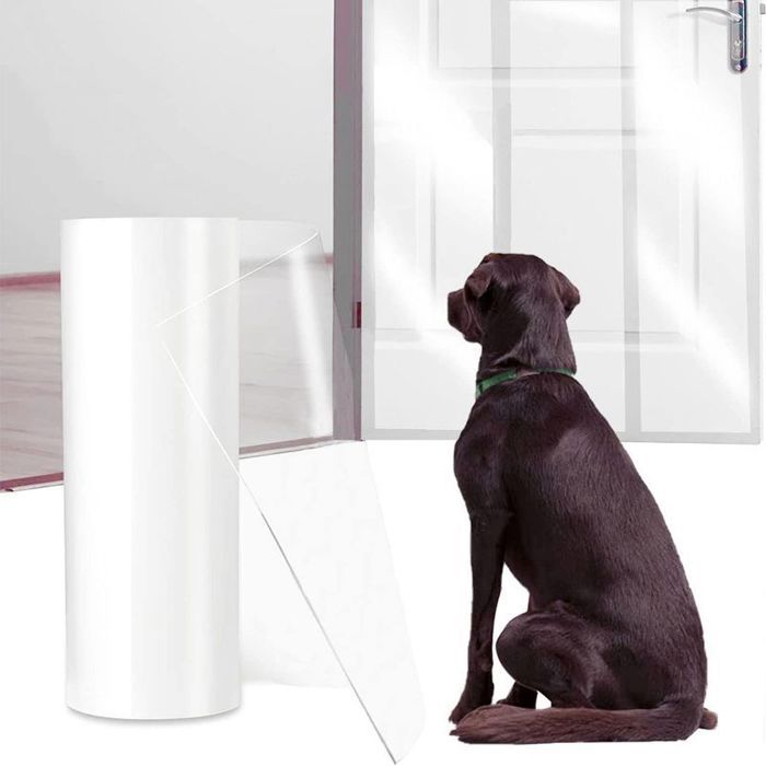 Transparent Ruban Anti Griffe Chat Chien Sticker Protection Canapé Meuble Porte Mur Film Anti Scratch 20cmx5m