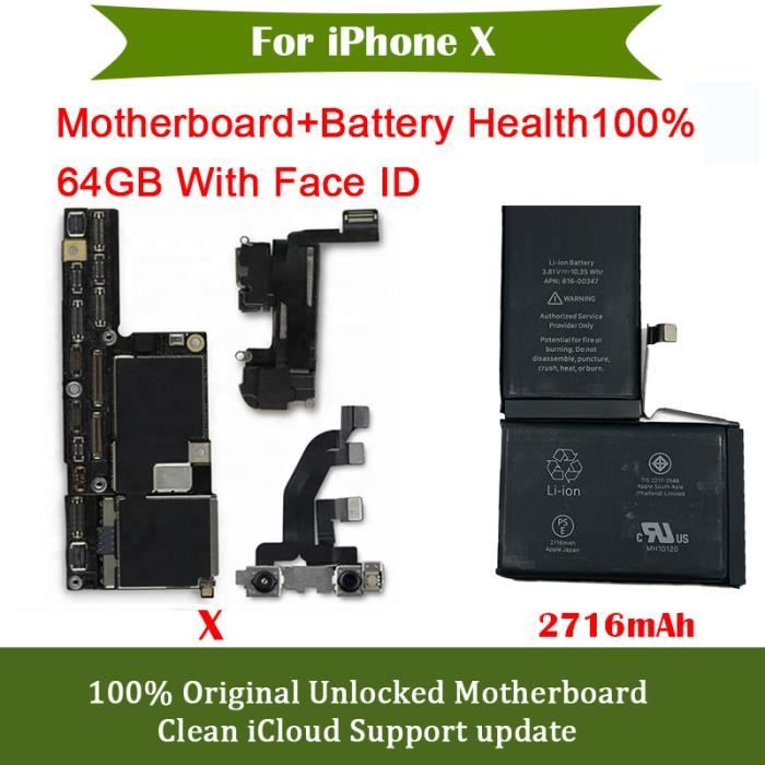 Carte Mère iPhone SE 2020 64 Go Noir débloquée – Pièce détachée pou