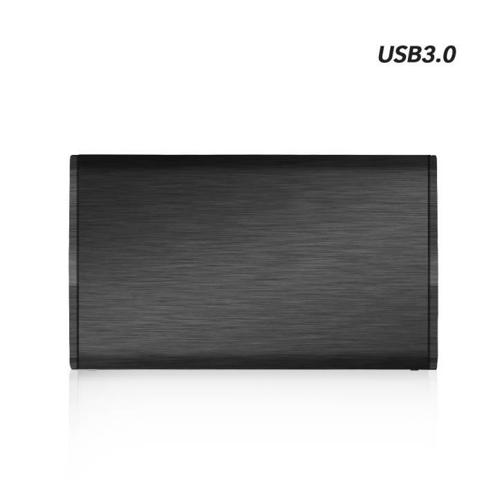 Boîtier HDD SSD 2.5 Po Noir USB3.0 Port Série Mécanique SSD HD Disque Dur Externe Pour Ordinateur Portable Portable
