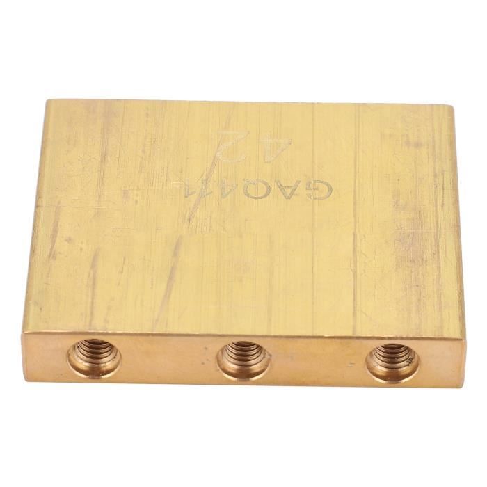 Bloc en Laiton pour Pont Tremolo Verrouillable Floyd Rose de Guitare 32 mm Bloc en Laiton pour Pont Tremolo Verrouillable Floyd Rose de Guitare 32 mm