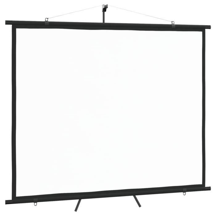 Écran De Projection Portable 100 Pouces 16:9 Avec Trépied - Toile HD, Pliable, Sac De Transport Inclus - Pour Intérieur/extérieur, Home Cinéma, Présentations, Camping - Potufa - 5
