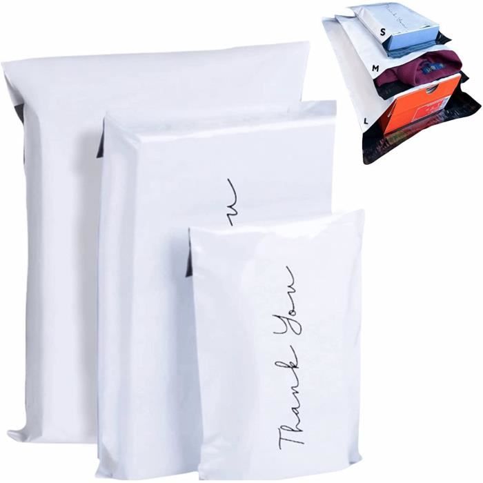 Enveloppe plastique d'expédition pour colis Vinted - x50 - HAUTE QUALITÉ -  Sac thank you - Pochette postale de protection op[12] - Cdiscount  Beaux-Arts et Loisirs créatifs