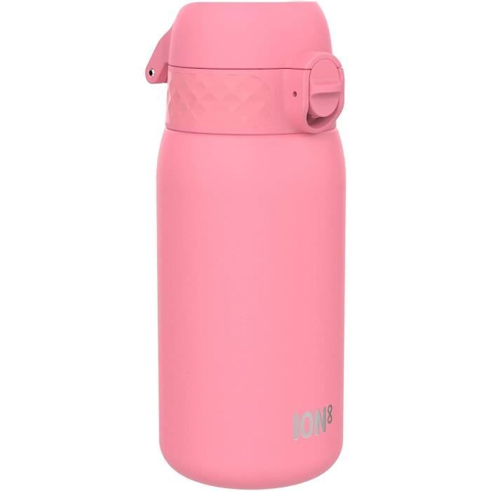 Gourde Enfant Anti-Fuite 350 Ml - Sans BPA - Rose Clair - OneTouch