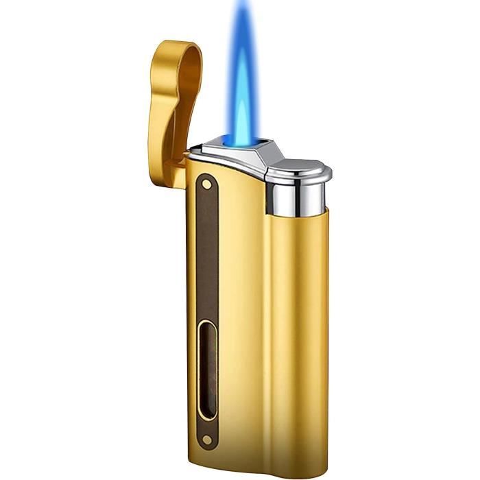 Briquet Tempête Rechargeable - Lot De 2 - Flamme Jet Puissante Coupe-vent - Pour Camping, Cuisine, Bougies