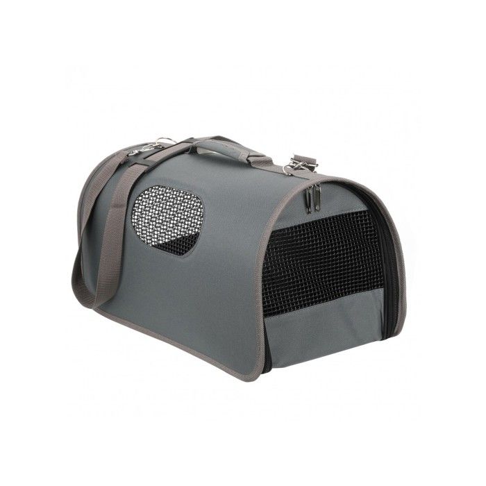 MON AMI LUKI - SAC TRANSPORT TUNNEL - GRIS - Chien et Chat - 50x30x30CM