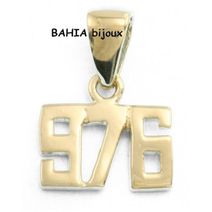 Pendentif carte Mayotte Plaqué Or Pendentif carte Mayotte Plaqué Or