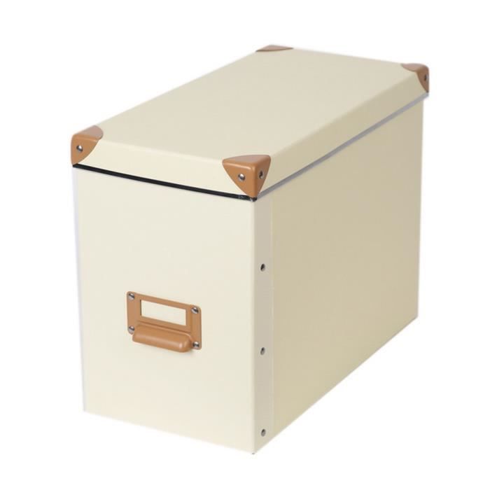 Papier Jaune Clair Papeterie Boite De Rangement De Papier Pliant Pour Bureau Cornieres Brunes Achat Vente Boite De Rangement Soldes Sur Cdiscount Des Le 20 Janvier Cdiscount