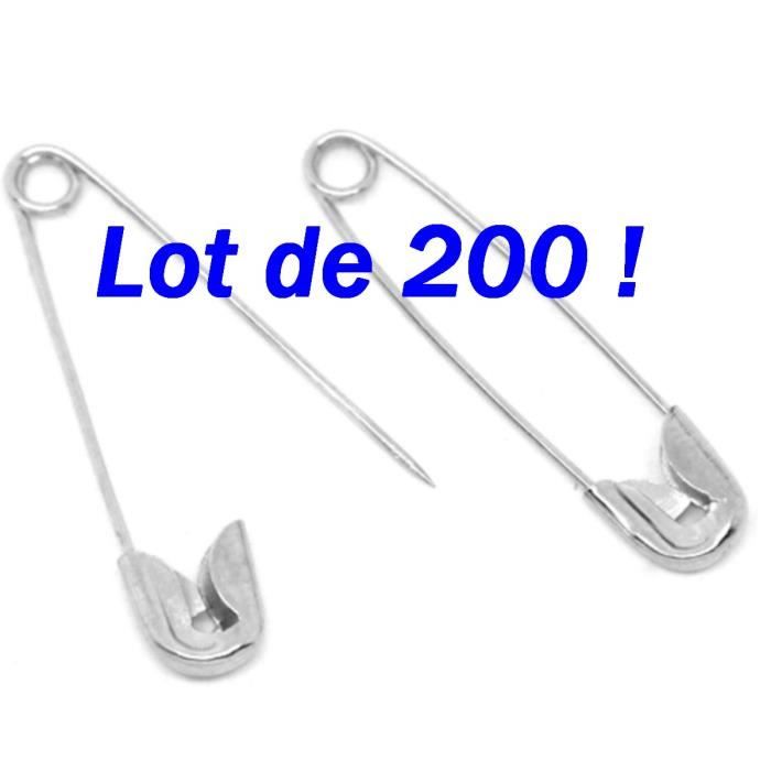 78 mm L Cristal transparent plaqu/é or Double Coeur-Broche Epingle /à nourrice