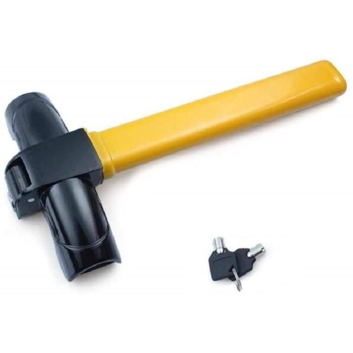 Verrou universel de volant de voiture, antivol de voiture, verrou rotatif de A178 Cdiscount Auto