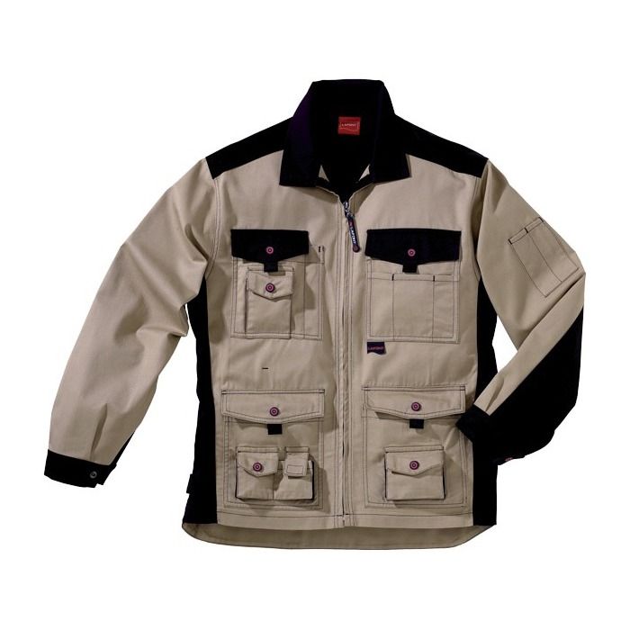 Veste de travail WORK ATTITUDE beige/noir TXS - LAFONT - 2ATT00CP009870 Veste de travail WORK ATTITUDE beige/noir TXS - LAFONT - 2ATT00CP009870