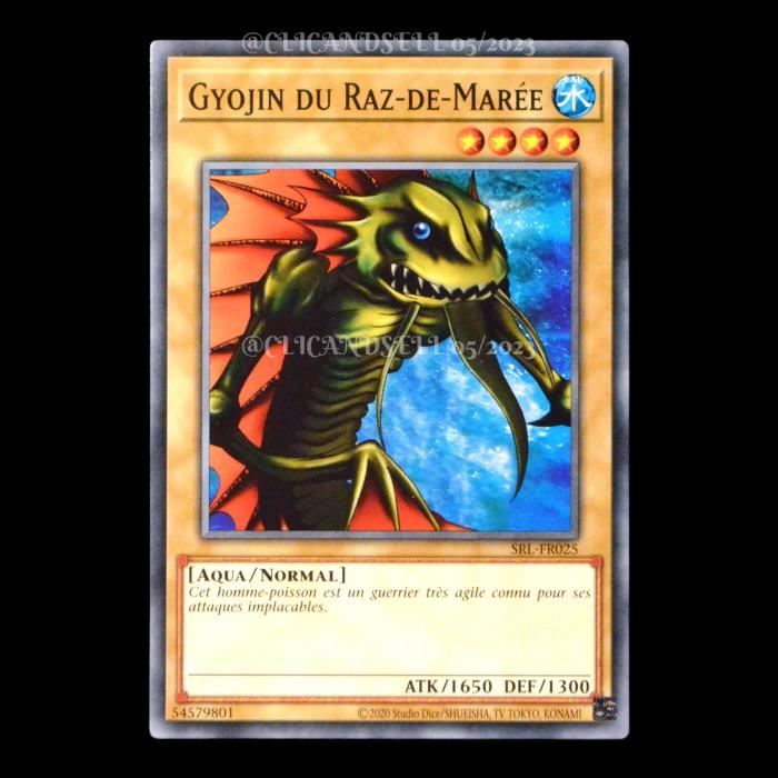 Carte YUGIOH SRLFR025 Gyojin du RazdeMarée Cdiscount Jeux Jouets Carte YUGIOH SRLFR025 Gyojin du RazdeMarée Cdiscount Jeux Jouets