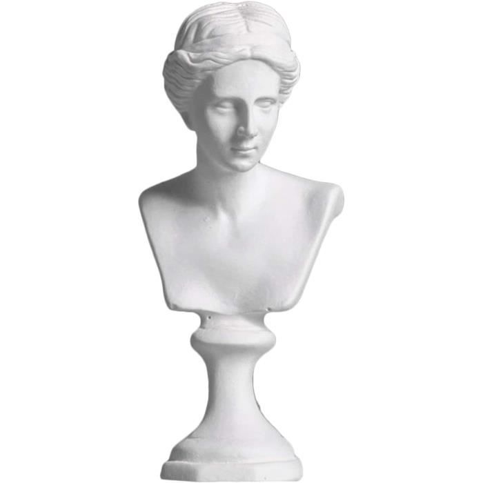 Statue Ange Gardien et Fille en Albâtre 14cm - Boutique Saint-Joseph