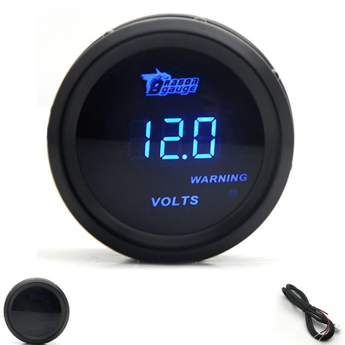 Kit De Jauges électriques Voiture : Voltmètre, Thermomètre, Manomètre D'huile Avec Expéditeur BB - Neuf