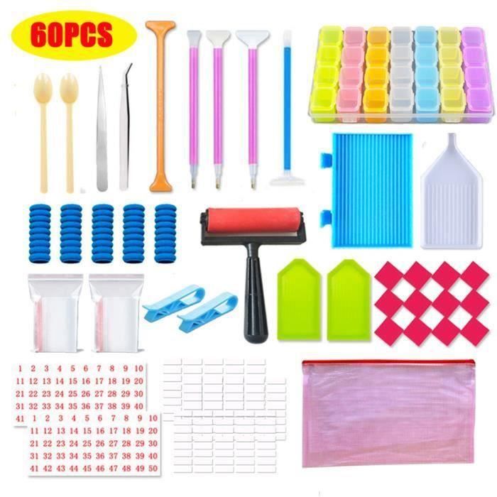 Lot De 6 Grips Pour Stylo De Diamond Painting - Améliore Le Confort, Neuf