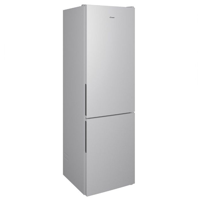 Candy Réfrigérateur combiné 60cm 378l ventilé silver - CCE3T620FS