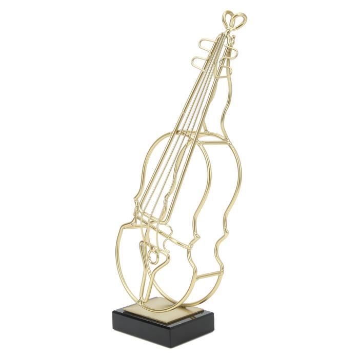 Modèle De Violon En Bois Miniature Avec Étui - Décoration Musique Bureau Enfant
